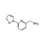 [6-(1H-Pyrazol-1-yl)pyridin-2-yl]methanamine