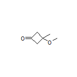 3-Methoxy-3-methylcyclobutanone