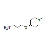 3-[(1-Methylpiperidin-4-yl)oxy]-1-propanamine