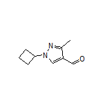 1-Cyclobutyl-3-methyl-1H-pyrazole-4-carbaldehyde