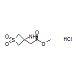 Methyl 2-(3-Amino-1,1-dioxidothietan-3-yl)acetate Hydrochloride