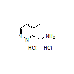 (4-Methylpyridazin-3-yl)methanamine Dihydrochloride