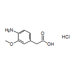 2-(4-Amino-3-methoxyphenyl)acetic Acid Hydrochloride