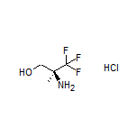 (S)-2-Amino-3,3,3-trifluoro-2-methyl-1-propanol Hydrochloride