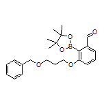 [2-[3-(Benzyloxy)propoxy]-6-formylphenyl]boronic Acid Pinacol Ester