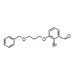 3-[3-(Benzyloxy)propoxy]-2-bromobenzaldehyde