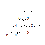 1-tert-Butyl 3-Ethyl 2-(5-Bromopyrazin-2-yl)malonate
