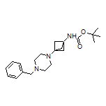 3-(4-Benzylpiperazin-1-yl)-N-Boc-bicyclo[1.1.1]pentan-1-amine