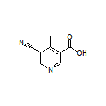 5-Cyano-4-methylnicotinic Acid