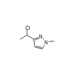 3-(1-Chloroethyl)-1-methyl-1H-pyrazole