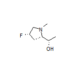 (S)-1-[(2S,4S)-4-Fluoro-1-methylpyrrolidin-2-yl]ethanol