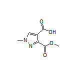 3-(Methoxycarbonyl)-1-methyl-1H-pyrazole-4-carboxylic Acid