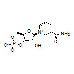 (4aR,6R,7R,7aS)-6-(3-Carbamoylpyridin-1-ium-1-yl)-7-hydroxytetrahydro-4H-furo[3,2-d][1,3,2]dioxaphosphinin-2-olate 2-Oxide