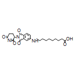 10-[[2-(2,6-Dioxopiperidin-3-yl)-1,3-dioxoisoindolin-5-yl]amino]decanoic Acid