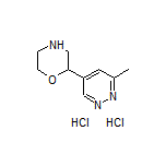 2-(6-Methylpyridazin-4-yl)morpholine Dihydrochloride