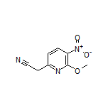 2-(6-Methoxy-5-nitro-2-pyridyl)acetonitrile