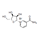 3-Carbamoyl-1-[(2R,3R,4S,5R)-3,4-dihydroxy-5-(hydroxymethyl)tetrahydrofuran-2-yl]pyridin-1-ium Bromide