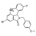 4-Amino-6-bromo-3-(2-chloro-5-fluorophenyl)-2-(4-methoxybenzyl)isoindolin-1-one