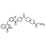 4-[4-Fluoro-3-[4-(3-glycyl-3-azaspiro[5.5]undecane-9-carbonyl)piperazine-1-carbonyl]benzyl]phthalazine-1(2H)-one