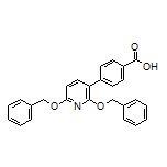 4-[2,6-Bis(benzyloxy)pyridin-3-yl]benzoic Acid