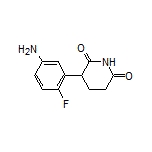 3-(5-Amino-2-fluorophenyl)piperidine-2,6-dione