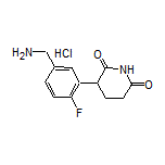 3-[5-(Aminomethyl)-2-fluorophenyl]piperidine-2,6-dione Hydrochloride