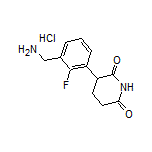 3-[3-(Aminomethyl)-2-fluorophenyl]piperidine-2,6-dione Hydrochloride