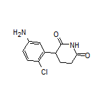 3-(5-Amino-2-chlorophenyl)piperidine-2,6-dione
