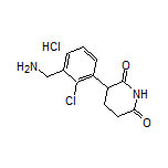 3-[3-(Aminomethyl)-2-chlorophenyl]piperidine-2,6-dione Hydrochloride