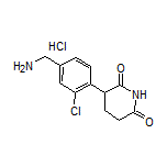 3-[4-(Aminomethyl)-2-chlorophenyl]piperidine-2,6-dione Hydrochloride