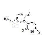 3-[5-(Aminomethyl)-2-methoxyphenyl]piperidine-2,6-dione Hydrochloride