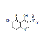 6-Chloro-5-fluoro-3-nitroquinolin-4-ol