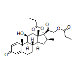 (8S,9S,10R,11S,13S,14S,16S,17R)-11-Hydroxy-10,13,16-trimethyl-3-oxo-17-[2-(propionyloxy)acetyl]-6,7,8,9,10,11,12,13,14,15,16,17-dodecahydro-3H-cyclopenta[a]phenanthren-17-yl Propionate