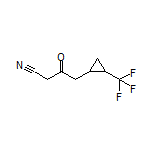 3-Oxo-4-[2-(trifluoromethyl)cyclopropyl]butanenitrile