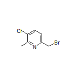 6-(Bromomethyl)-3-chloro-2-methylpyridine