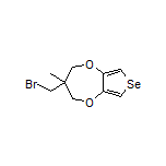 3-(Bromomethyl)-3-methyl-3,4-dihydro-2H-selenopheno[3,4-b][1,4]dioxepine