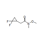 2-(2,2-Difluorocyclopropyl)-N-methoxy-N-methylacetamide