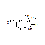 3,3-Dimethoxy-2-oxoindoline-5-carbaldehyde