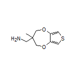 (3-Methyl-3,4-dihydro-2H-thieno[3,4-b][1,4]dioxepin-3-yl)methanamine