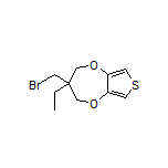 3-(Bromomethyl)-3-ethyl-3,4-dihydro-2H-thieno[3,4-b][1,4]dioxepine