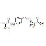 (S)-2-Amino-N-[4-(hydroxymethyl)phenyl]propanamide Trifluoroacetate