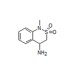 4-Amino-1-methyl-3,4-dihydro-1H-benzo[c][1,2]thiazine 2,2-Dioxide