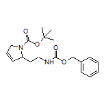 2-(1-Boc-2,5-dihydro-2-pyrrolyl)-N-Cbz-ethanamine