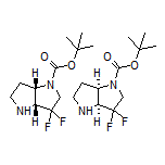 rel-(3aR,6aS)-1-Boc-3,3-difluorooctahydropyrrolo[3,2-b]pyrrole