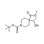 Methyl 1-Boc-4-(1-hydroxyethyl)piperidine-4-carboxylate