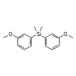 Bis(3-methoxyphenyl)dimethylsilane