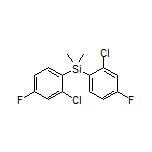 Bis(2-chloro-4-fluorophenyl)dimethylsilane
