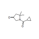 1-(Cyclopropanecarbonyl)-5,5-dimethylpyrrolidin-3-one