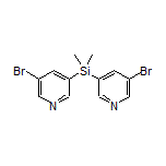 Bis(5-bromo-3-pyridyl)dimethylsilane