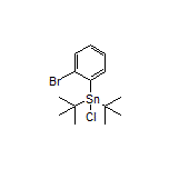 (2-Bromophenyl)di-tert-butylchlorostannane